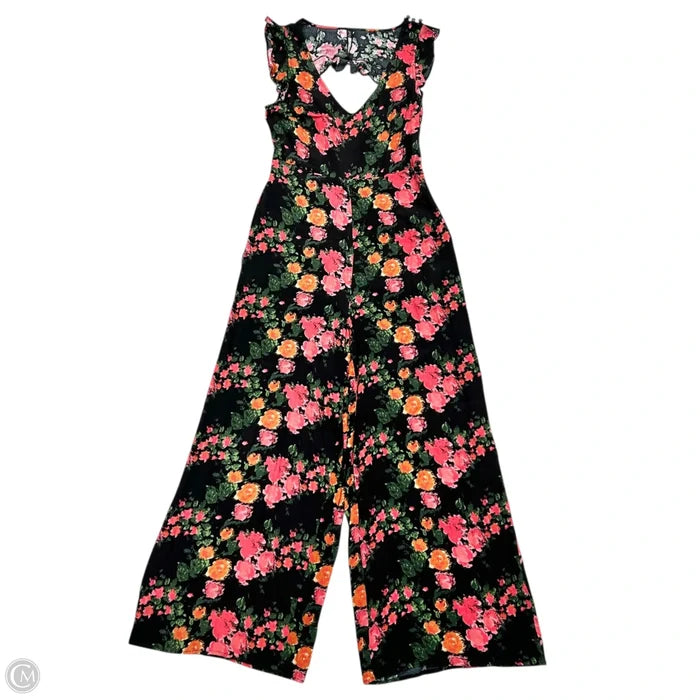 Jumpsuit By Tracy Reese In Black & Red, Size: Xs
