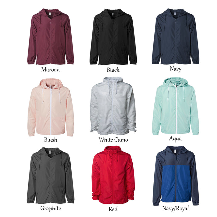 Kappa Alpha Theta Lightweight Windbreaker Jacket