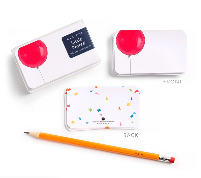 Little Notes Notecards - Balloon