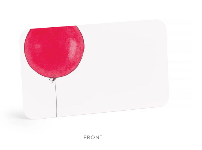 Little Notes Notecards - Balloon