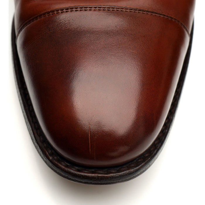 'Oborne' Tan Brown Leather Oxford UK 7.5 F