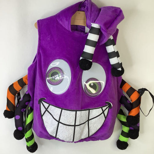 Size 0-24m: Purple Goggley Eyes Spider Costume